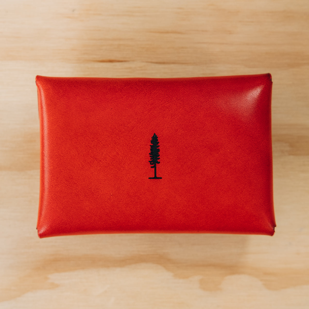 Envelope — Veg Tan — Red