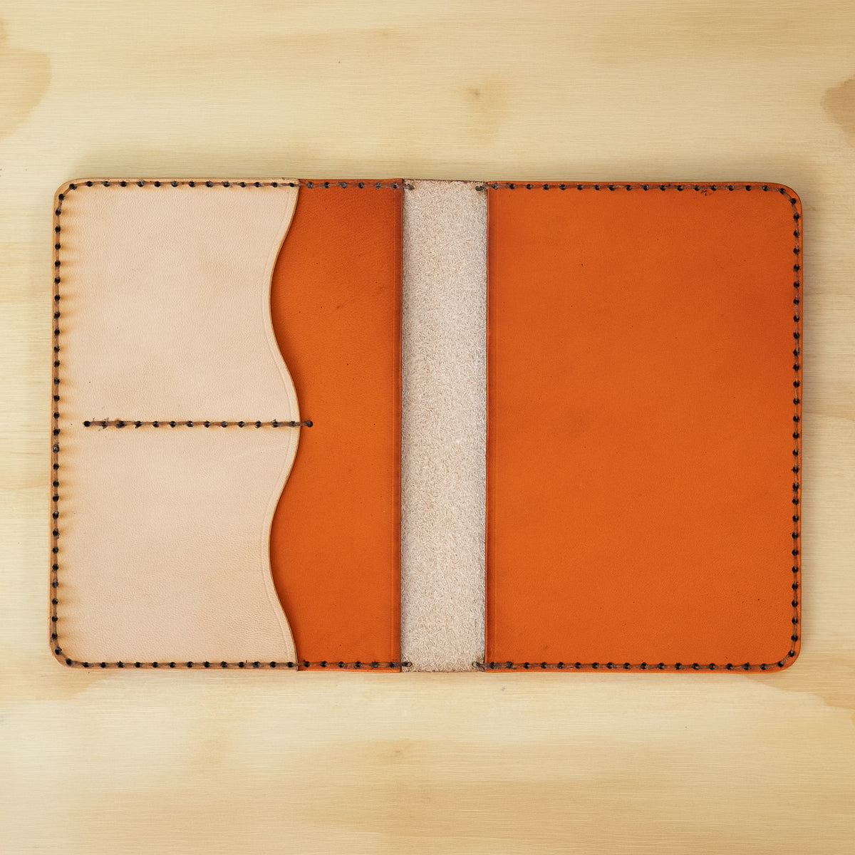 Passport — Veg Tan — Natural w/ Carrot Pockets