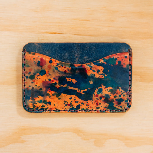 Card Holder — Shell Cordovan — Art Multi-Color No. 1