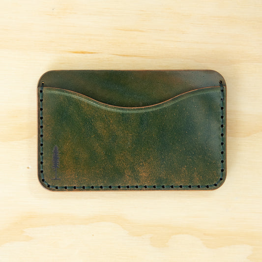 Card Holder — Shell Cordovan — Marbled Green No. 6