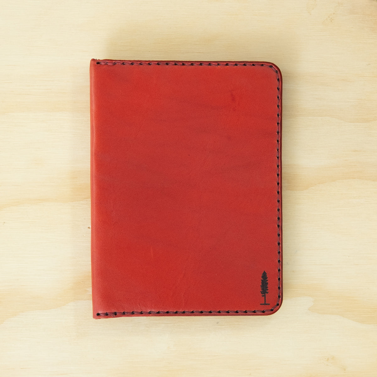 Passport — Veg Tan — Wrinkled Red, One of One