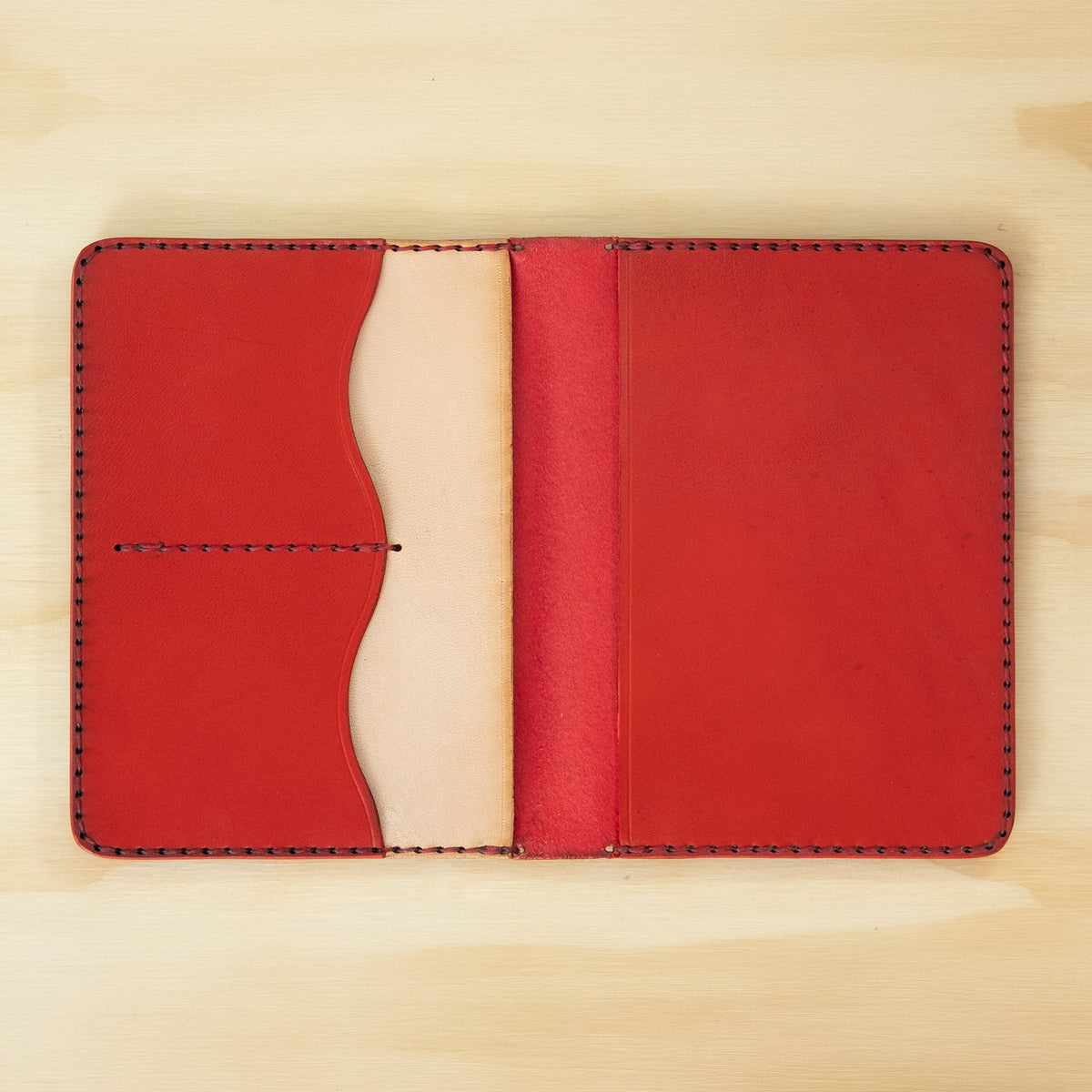 Passport — Veg Tan — Red Splatter & Natural