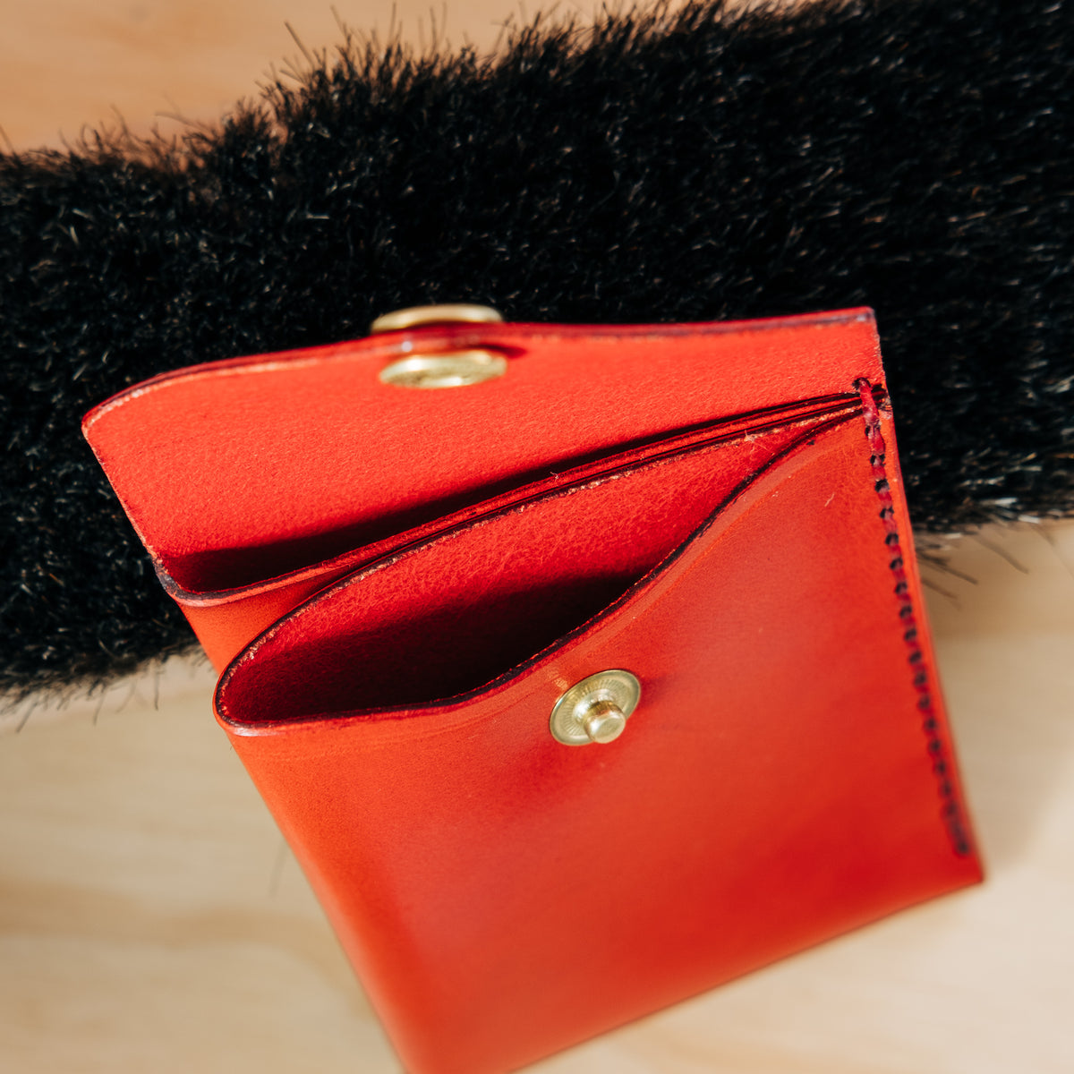 Wedge — Veg Tan — Red No. 2