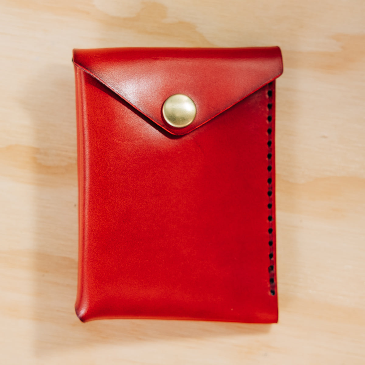 Wedge — Veg Tan — Red No. 2