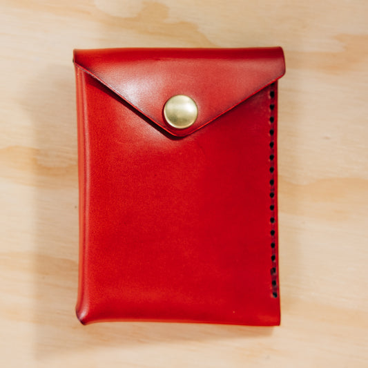Wedge — Veg Tan — Red No. 2