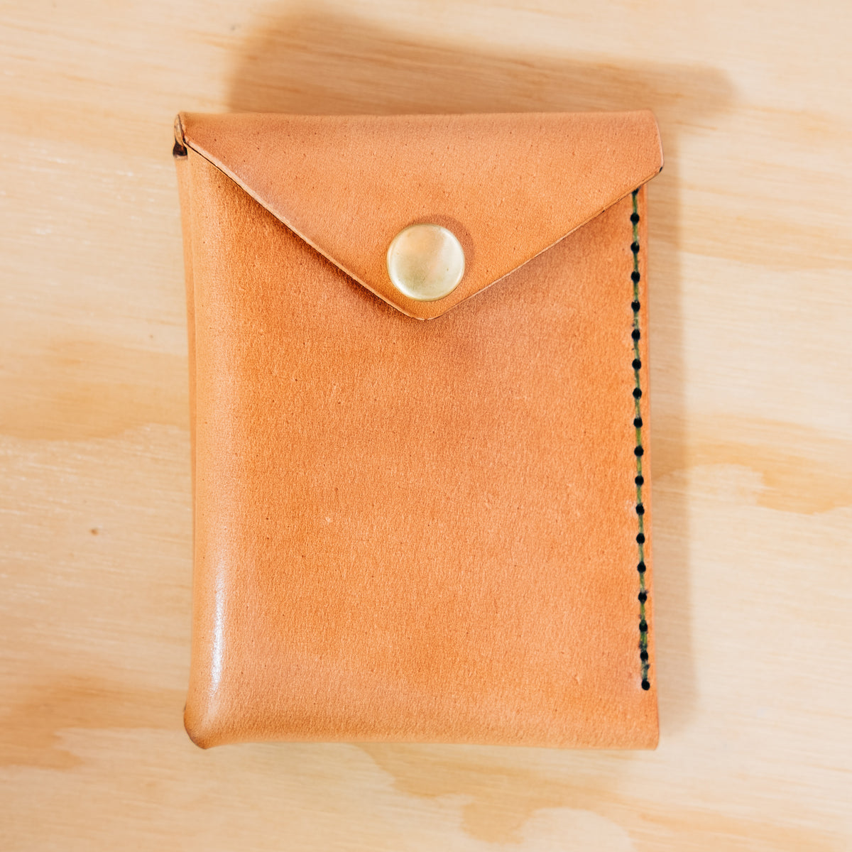Wedge — Glazed Shell Cordovan — Natural