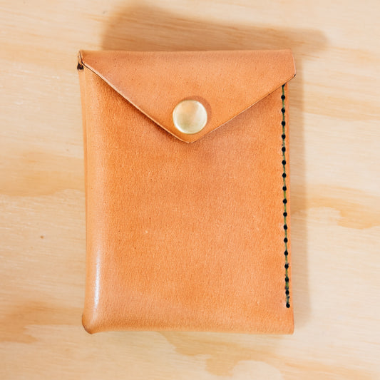 Wedge — Glazed Shell Cordovan — Natural